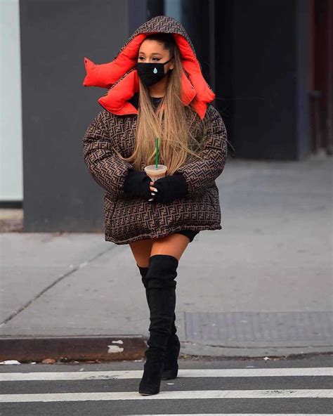 ariana grande fendi jacket price|ariana grande outfits.